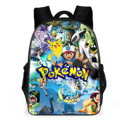 Pokémon Pikachu Backpack School Bag 12