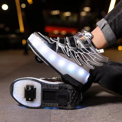 Children Roller Skates LED Sneakers 14