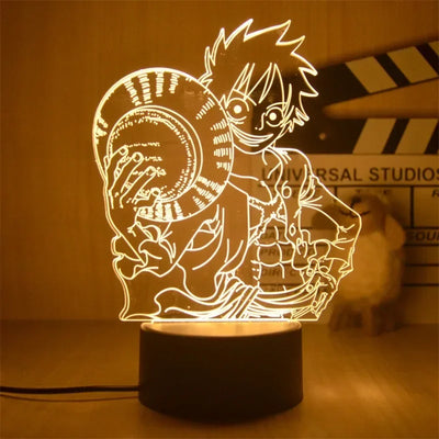 One Piece Anime Night Light Lamp - Furvenzy