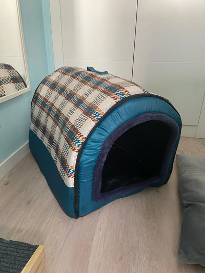 Portable Dog Cat House Bed 14