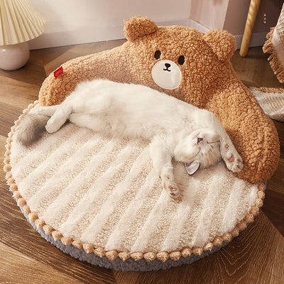 Deep Sleep Pet Bed with Cushion - Furvenzy