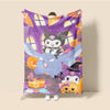 Hello Kitty Halloween Flannel Blankets - Furvenzy