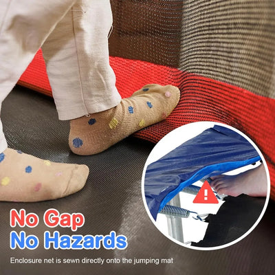 No-Gap Design Trampoline for Toddler & Kids - Furvenzy