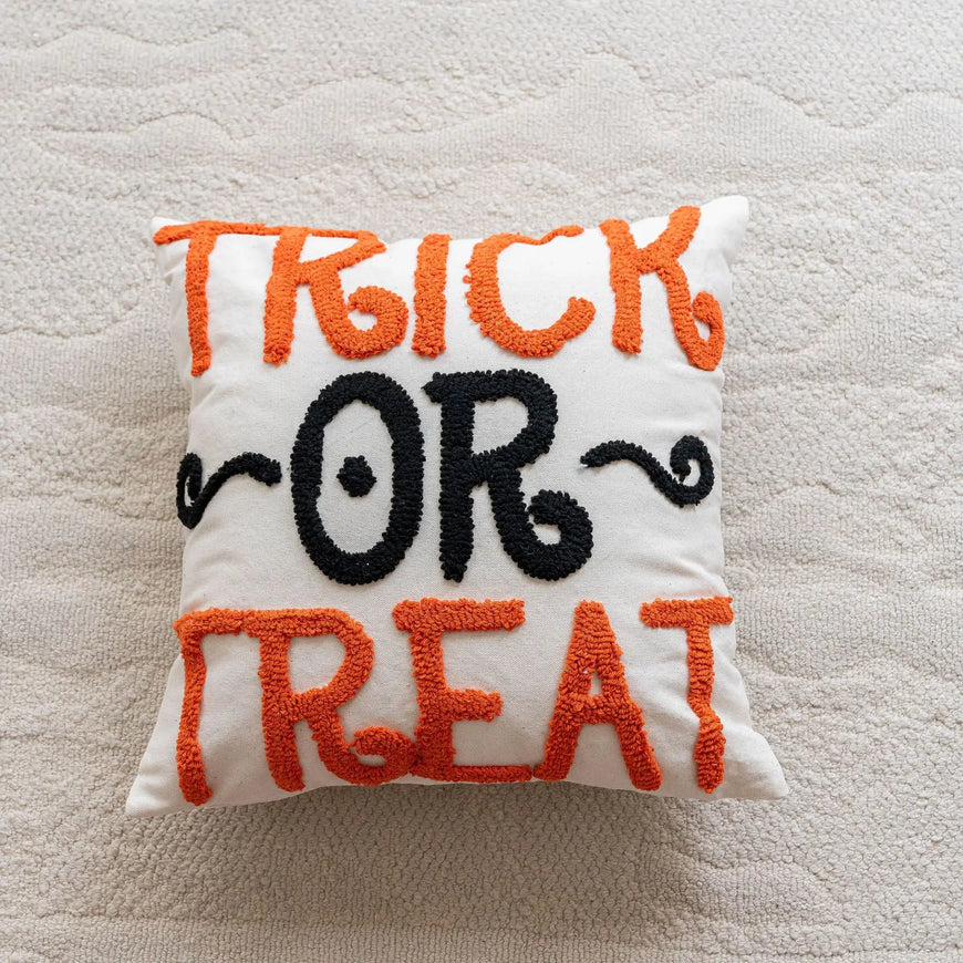 Halloween Throw Pillows Furvenzy Trick Or Treat 45x45cm