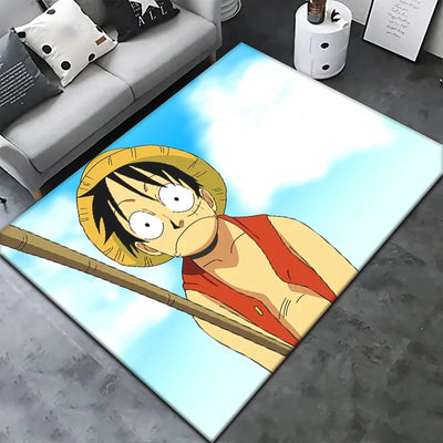 One Piece Anime Printed Rug Carpet - Furvenzy