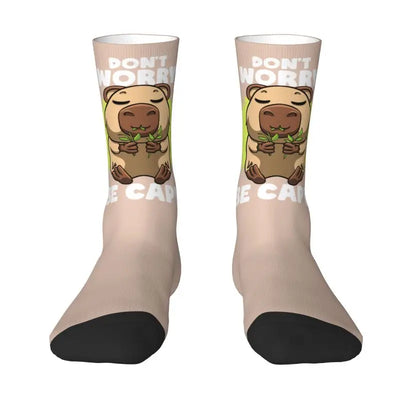 Capybara Men Women Crew Socks 24