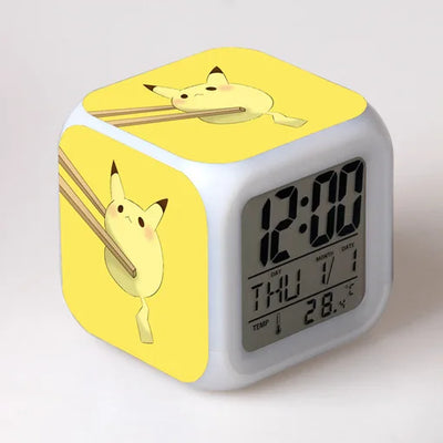 Pokemon Pikachu LED Alarms Clock 29