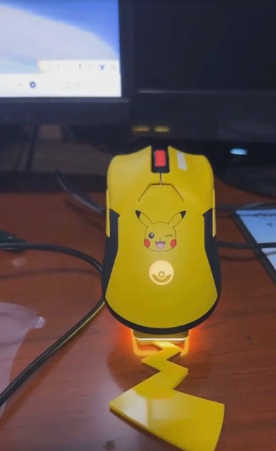 Pokemon Wireless Gaming Mouse With Dock Charging - Furvenzy