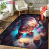 Christmas Santa Area Rug Carpet Furvenzy