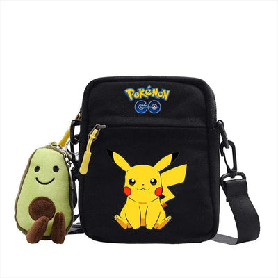 Pokemon Pikachu Canvas Crossbody Bag 12
