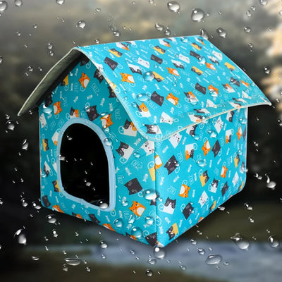 Waterproof Cat House Bed Cave 6