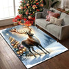 Christmas Reindeer Bedroom Rug Carpet Furvenzy