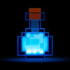 Minecraft 8 Colors Night Light Potion Bottle Torch Furvenzy