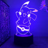Pokemon Pikachu Charizard 3D LED Night Light 7