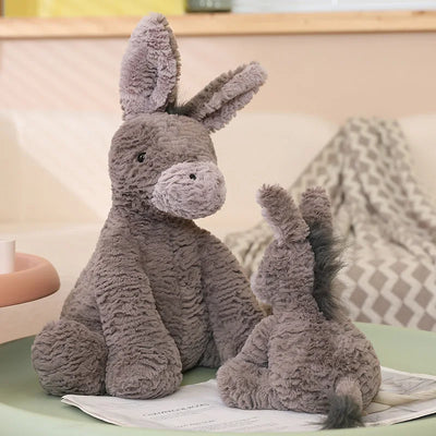 Realistic Burro Peluche Donkey Plush Stuffed Toy - Furvenzy