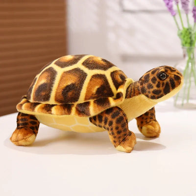 Realistic Tortoise Turtle Stuffed Toy - Furvenzy