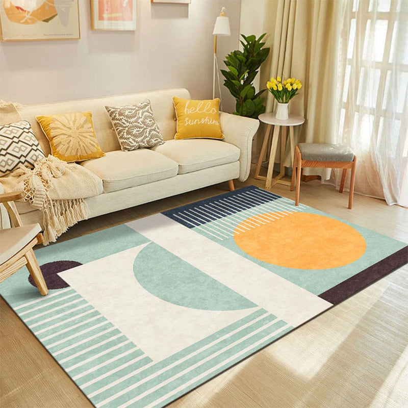 Modern Carpet Rug for Living Room & Bedroom - Furvenzy