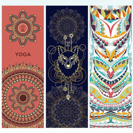 Hot Yoga Mat Towel for Gym Pilates Furvenzy