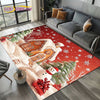 Christmas Santa Claus Carpet Rug Furvenzy