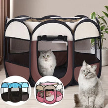 Portable Foldable Pet Kennel Tent