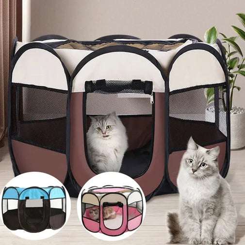 Portable Foldable Pet Kennel Tent Furvenzy