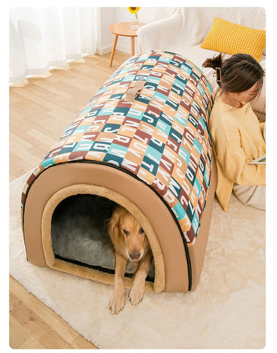 Portable Dog Cat House Bed 11