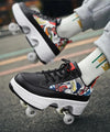 Deformation Double Row Roller Skate Shoes 13