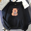 Capybara Drinking Bubble Tea Hoodie Furvenzy