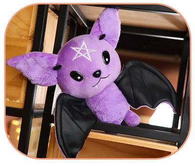 Halloween Stuffed Animal Vampire Plush Bat Toy - Furvenzy