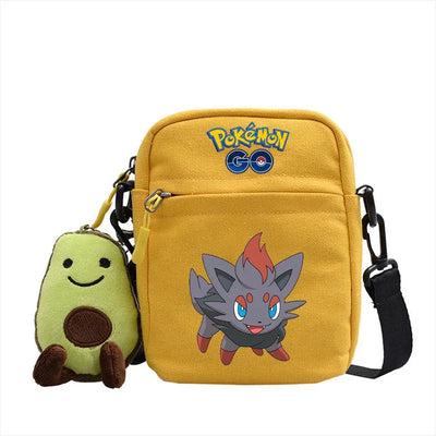 Pokemon Pikachu Canvas Crossbody Bag 23