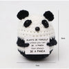 Crochet Bee Plush Dolls Furvenzy Panda