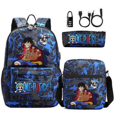 One Piece Schoolbag Backpack - Furvenzy