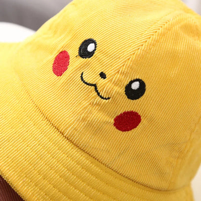Pikachu Bucket Sun Hat 4