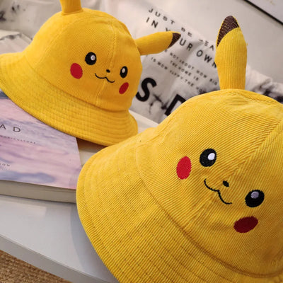 Pikachu Bucket Sun Hat 2