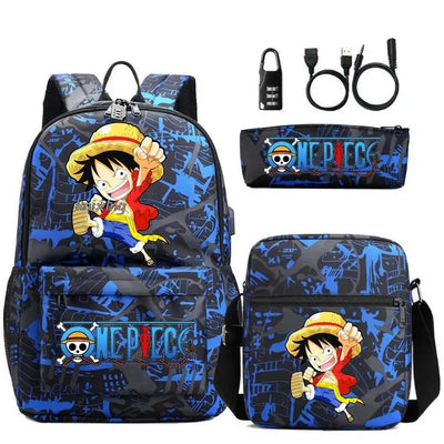 One Piece Schoolbag Backpack - Furvenzy