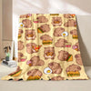 Capybara Printed Warm Blanket Furvenzy