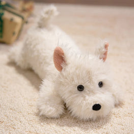 Realistic Highland Terrier Plush Stuffed Toy
