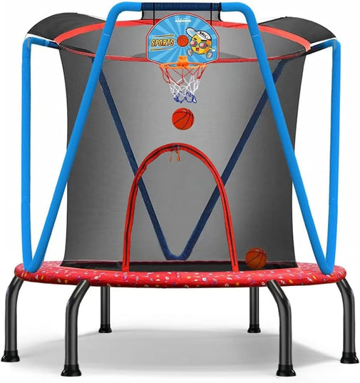 No-Gap Design Trampoline for Toddler & Kids Furvenzy