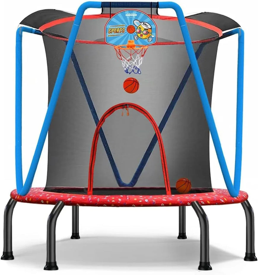 No-Gap Design Trampoline for Toddler & Kids Furvenzy