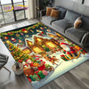 Christmas Santa Claus Carpet Rug Furvenzy