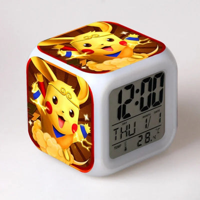 Pokemon Pikachu LED Alarms Clock 2