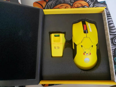 Pokemon Wireless Gaming Mouse With Dock Charging - Furvenzy