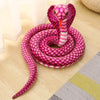 Realistic Cobra Snake Plush Toy - Furvenzy