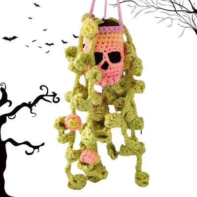 Halloween Crochet Succulents Spooky Basket - Furvenzy