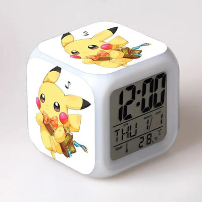Pokemon Pikachu LED Alarms Clock 41