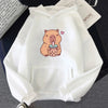 Capybara Drinking Bubble Tea Hoodie 12