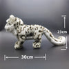 Realistic Snow Leopard Plush Stuffed Toy 10