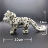 Realistic Snow Leopard Plush Stuffed Toy - Furvenzy