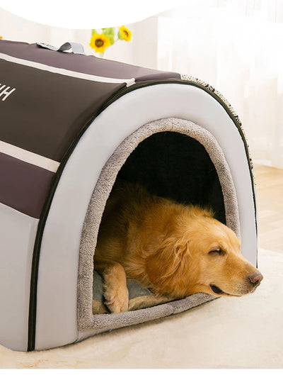 Portable Dog Cat House Bed 9