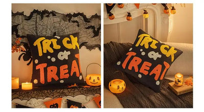 Halloween Cushion Cover Pillowcase 17